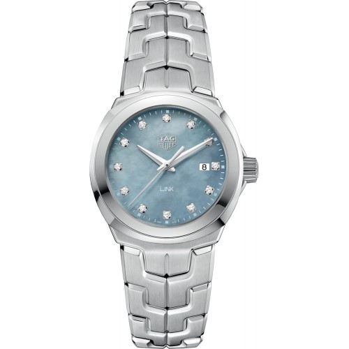 Tag Heuer Link Blue Mother of Pearl Ladies Watch WBC1313-BA0600 Tag Heuer Link Blue Mother of Pearl Ladies Watch WBC1313-BA0600
